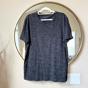 MENS banana republic soft wash grey t